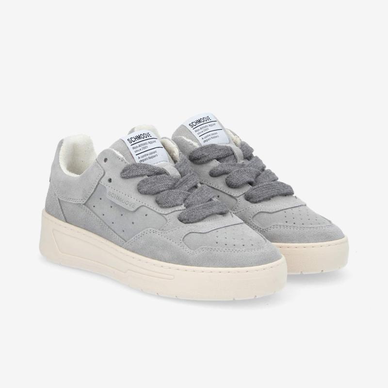 SMATCH SKATE W - SUEDE -  GRIS CLAIR